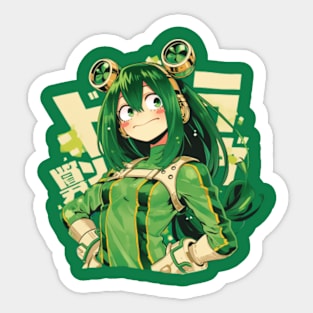 tsuyu asui Sticker